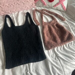 SKIMS 2 Cozy Knit Tops Bundle
